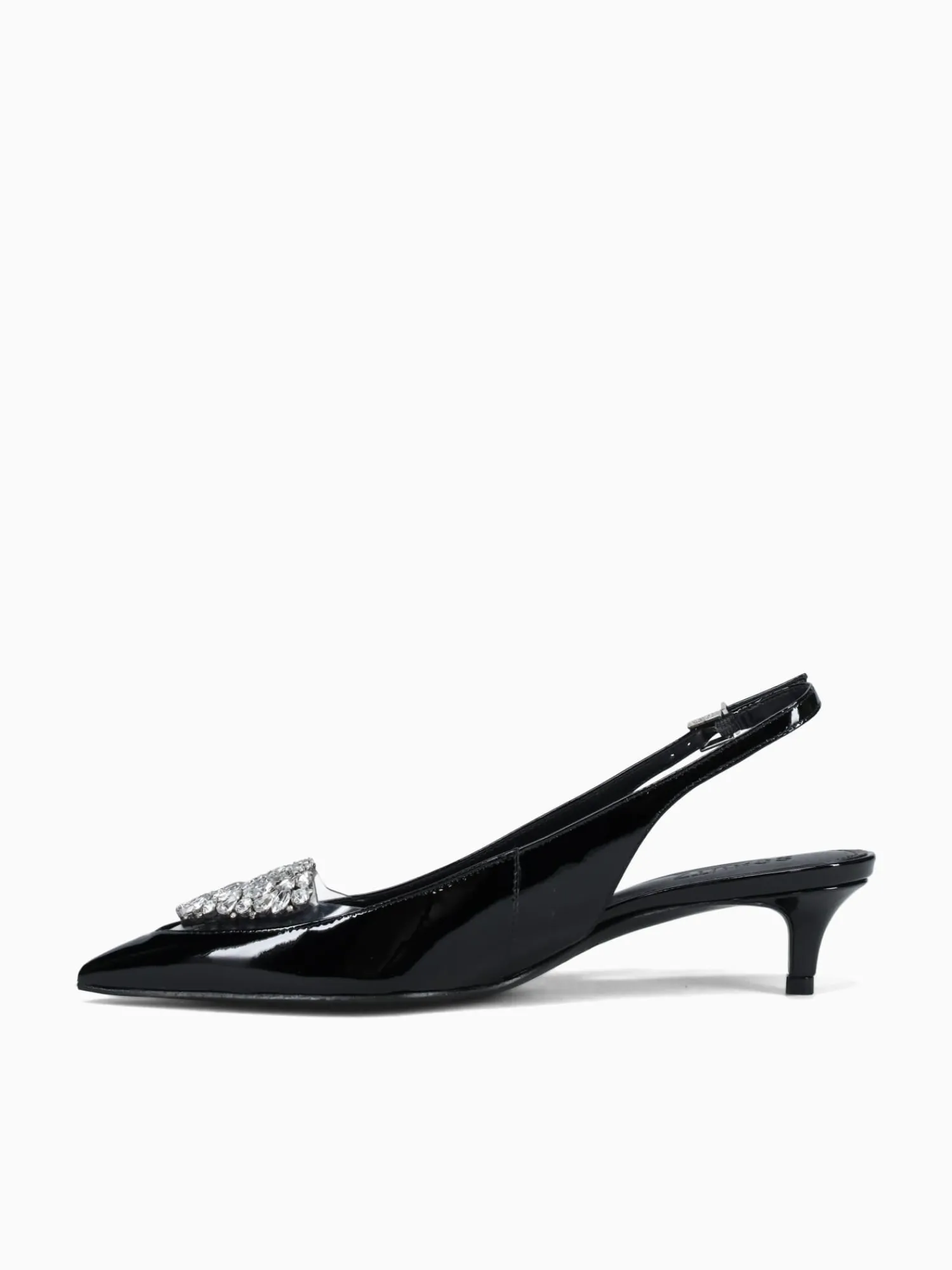 Best Schutz satchel trans verniz soft vinil Black