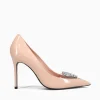 Discount Schutz satin dust pink trans verniz soft vinil Beige