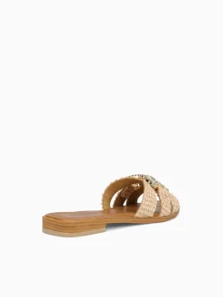 Clearance SANDRO ROSI saylah e rafia Natural
