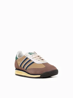 Outlet adidas sl 72 rs brown navy green leather Brown Multi