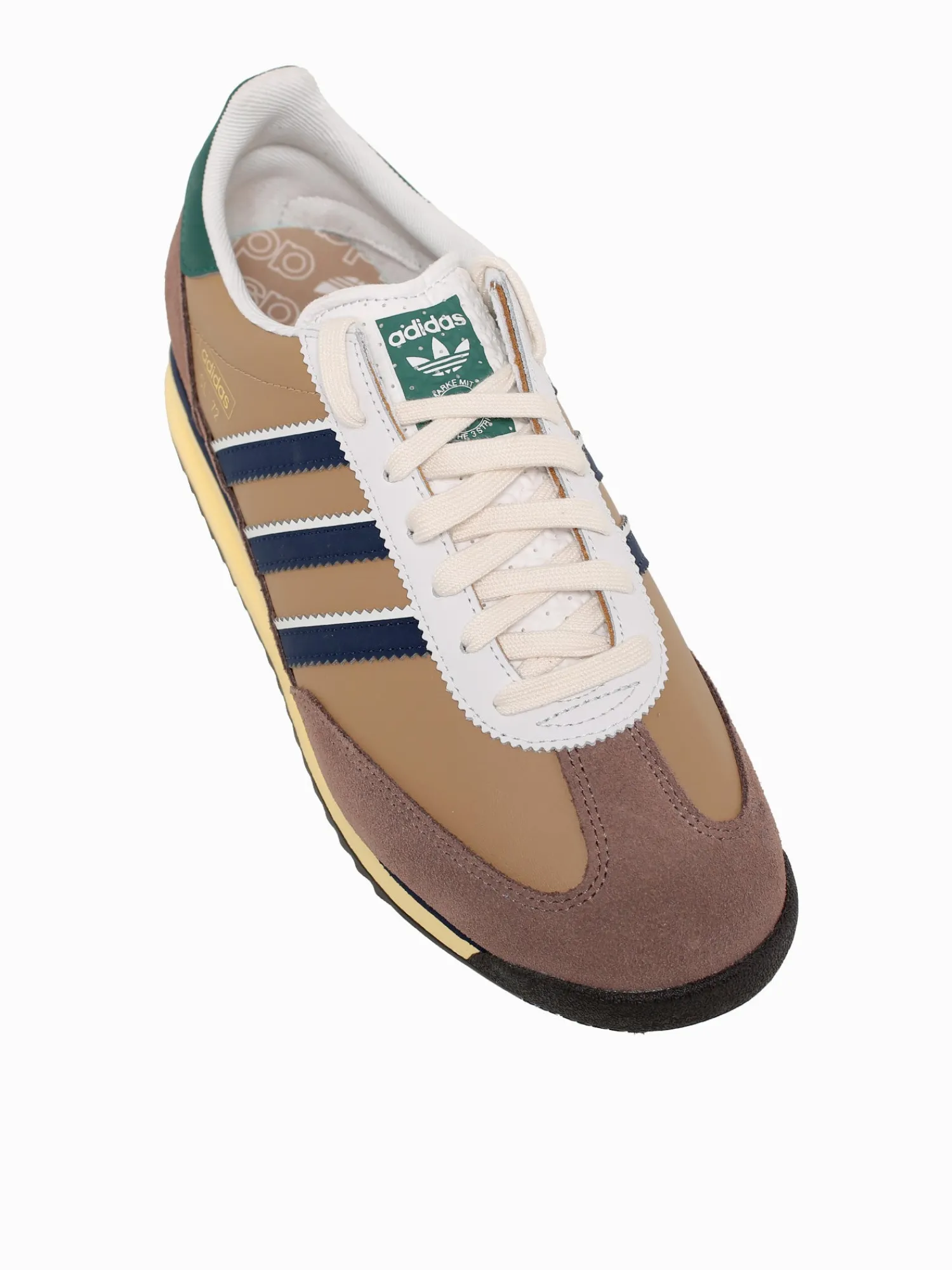 Outlet adidas sl 72 rs brown navy green leather Brown Multi