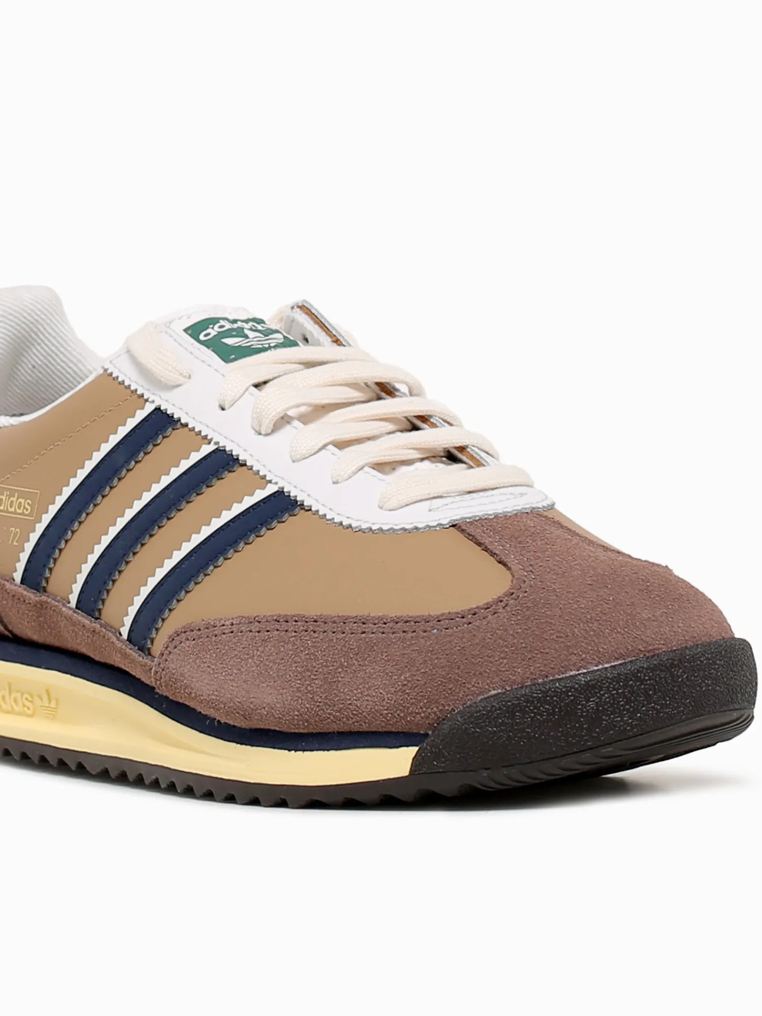 Outlet adidas sl 72 rs brown navy green leather Brown Multi