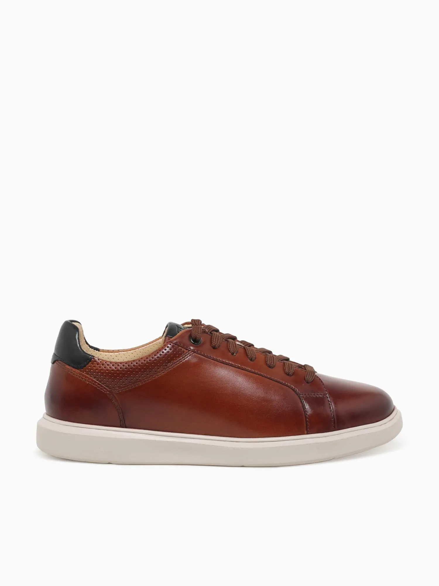 Outlet Florsheim social ltt cognac black leather Tan