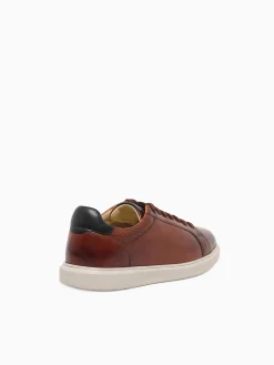 Outlet Florsheim social ltt cognac black leather Tan
