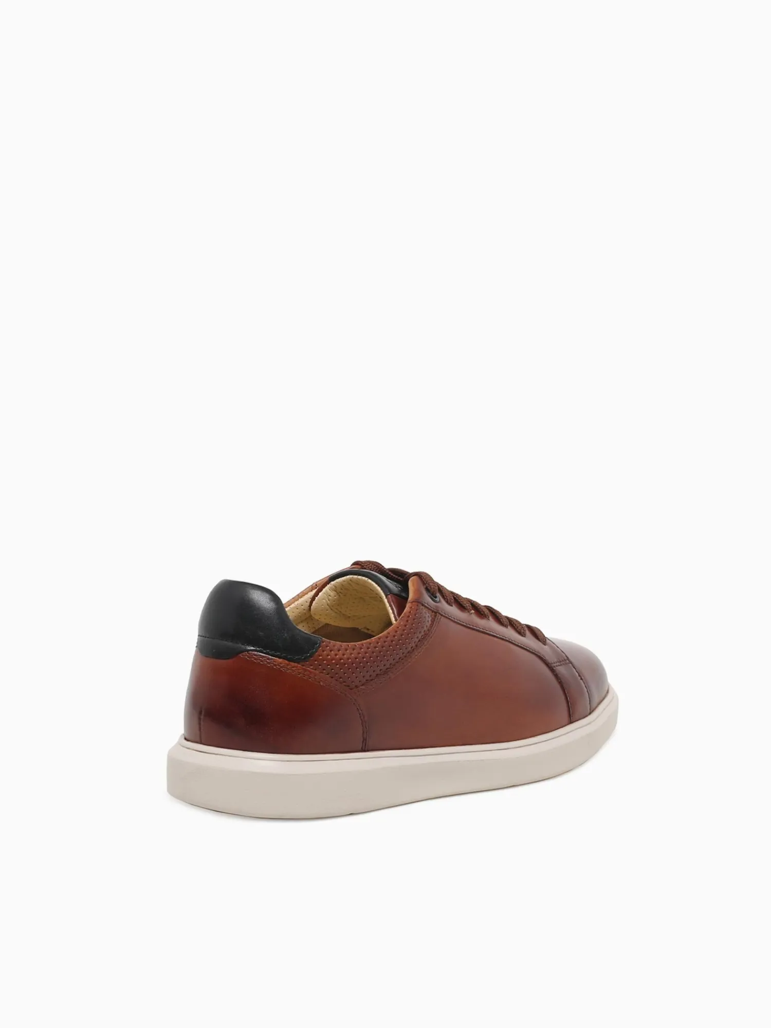 Outlet Florsheim social ltt cognac black leather Tan