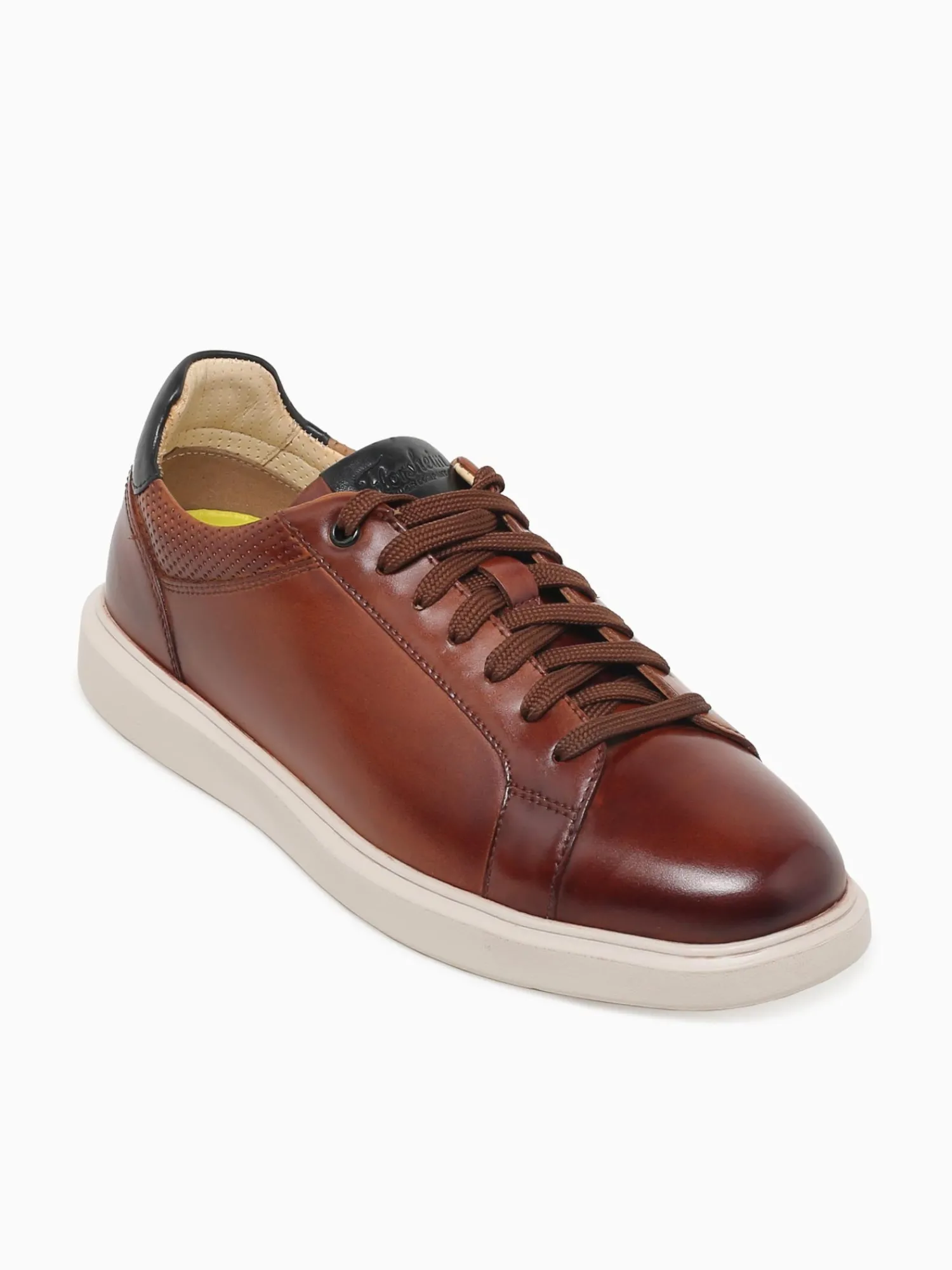 Outlet Florsheim social ltt cognac black leather Tan