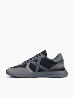 Sale MUNICH soon 62 mesh suede Black