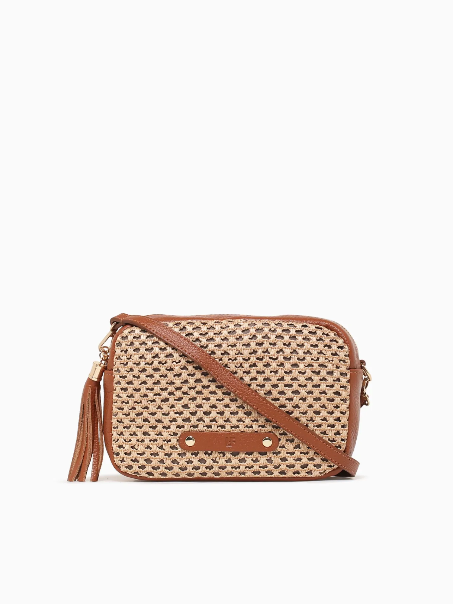 Fashion La Favorita sparta crossbody cuoio scuro leather Tan