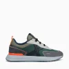 Fashion MUNICH speed 01 green mesh suede Green Multi