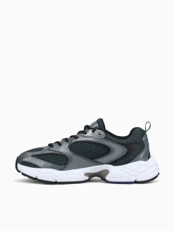 Online Lacoste storm 96 2k 224 2 dkgry nvy leather mesh Dark Grey