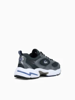 Online Lacoste storm 96 2k 224 2 dkgry nvy leather mesh Dark Grey