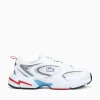 Online Lacoste storm 96 2k 224 2 wht blu leather mesh White Multi