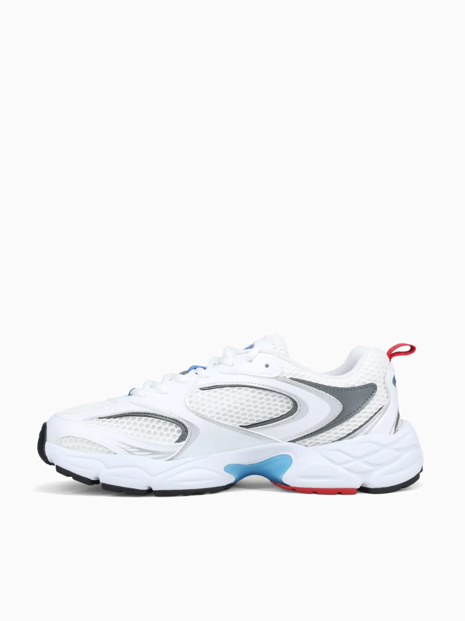 Online Lacoste storm 96 2k 224 2 wht blu leather mesh White Multi