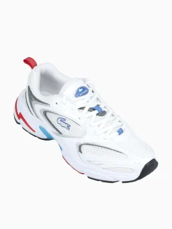 Online Lacoste storm 96 2k 224 2 wht blu leather mesh White Multi