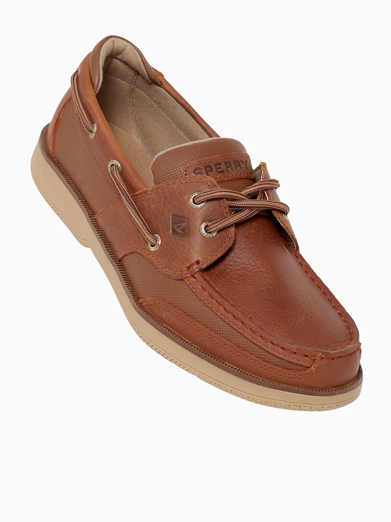 Outlet Sperry surveyor 2 eye leather Tan