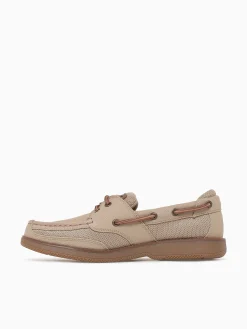 Fashion Sperry surveyor 2 eye leather Taupe
