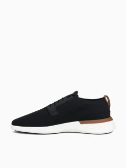 Discount Wolf & Shepherd swiftknit derby knit Black White