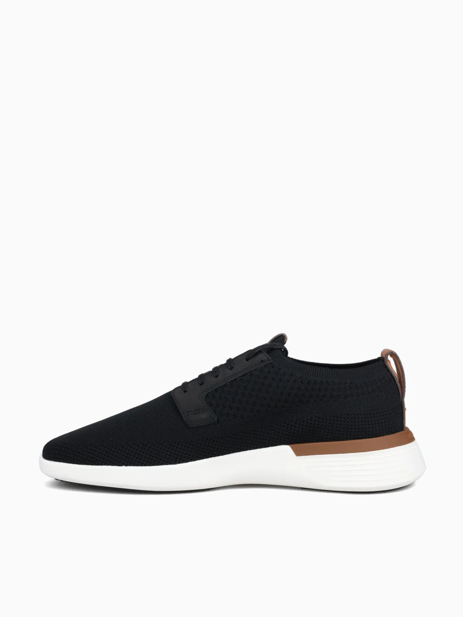 Discount Wolf & Shepherd swiftknit derby knit Black White