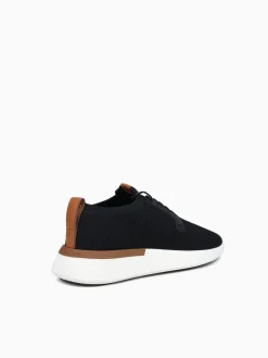 Discount Wolf & Shepherd swiftknit derby knit Black White