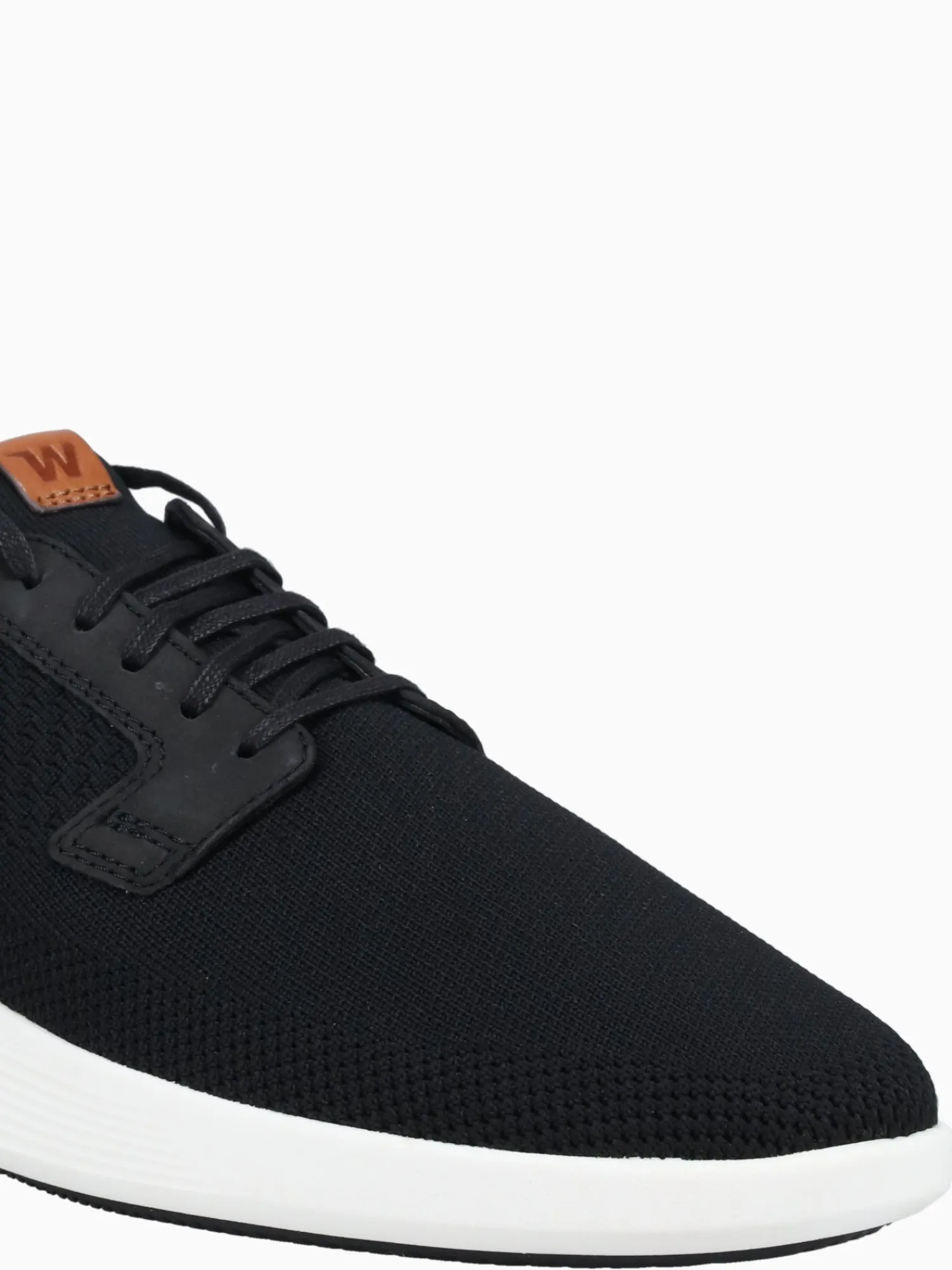 Discount Wolf & Shepherd swiftknit derby knit Black White