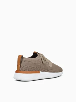 Discount Wolf & Shepherd swiftknit derby desert white knit Taupe
