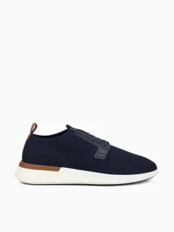 Online Wolf & Shepherd swiftknit derby white spandex Navy