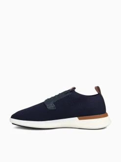 Online Wolf & Shepherd swiftknit derby white spandex Navy