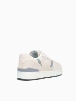 Best Lacoste tclip set 224 3 offwht ltgray leather Off White
