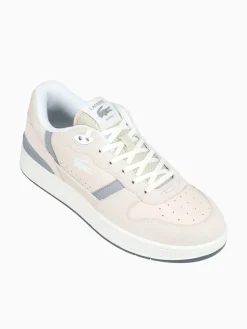 Best Lacoste tclip set 224 3 offwht ltgray leather Off White