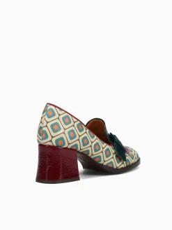 Fashion Chie Mihara teisin lt.blu forest fuscia fore galle s Blue Multi