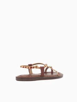 Sale Sam Edelman tenly beechwood brandy haircalf Brown