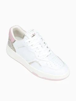 Outlet CRIME LONDON timeless 21301aa7 10 wht pink lea g White