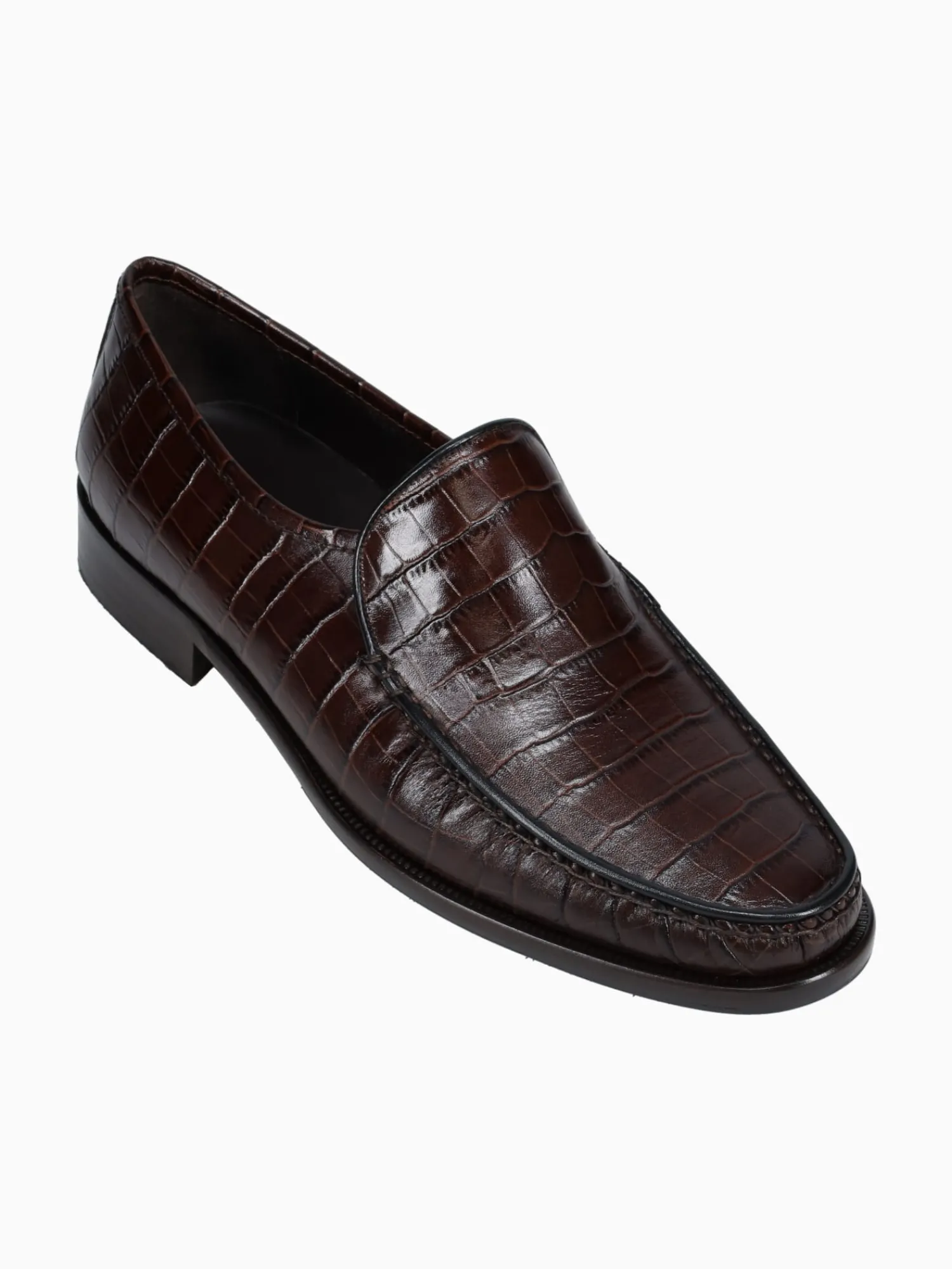 Outlet Marco Moretti 9045 t.moro vitello croco Brown