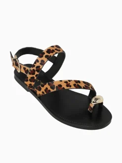 Best Tabita torey leopardo pelo Black Brown