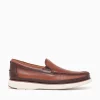 Online Florsheim tropic moc toe venetian chest lea Cognac