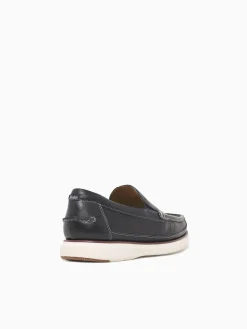 Discount Florsheim tropic moc toe venetian chest lea Navy