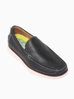 Discount Florsheim tropic moc toe venetian chest lea Navy