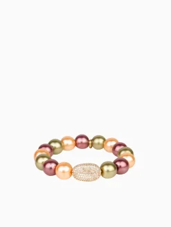 Outlet BuDhaGirl tulum bracelet pearl iridescent Multi