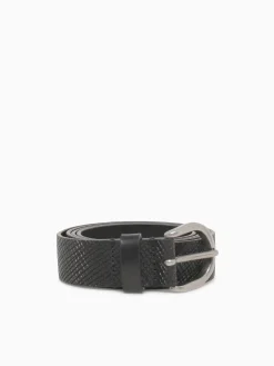 Sale Geox u belt u45k5h leather Black
