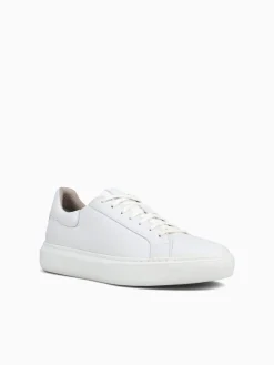 New Geox u deiven leather White
