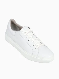 New Geox u deiven leather White