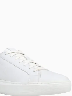 New Geox u deiven leather White