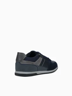 Best Geox u renan grey suede nappa Navy