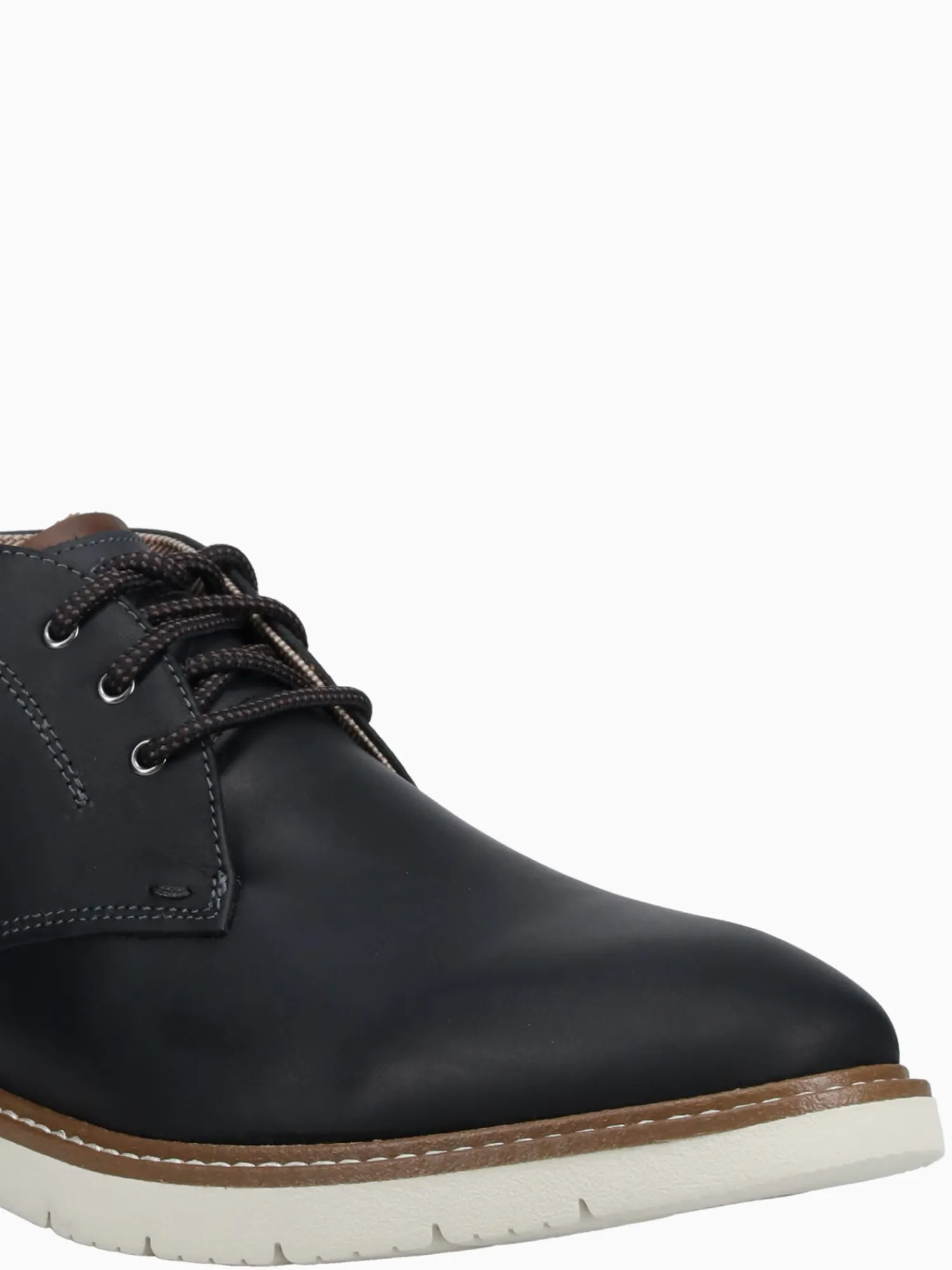 Clearance Florsheim vibe plian toe chukka blk brw crazy hors Black