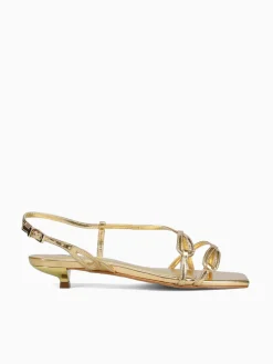 Clearance Anni Sitka welcome ouro espelhado Gold