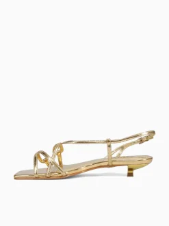 Clearance Anni Sitka welcome ouro espelhado Gold