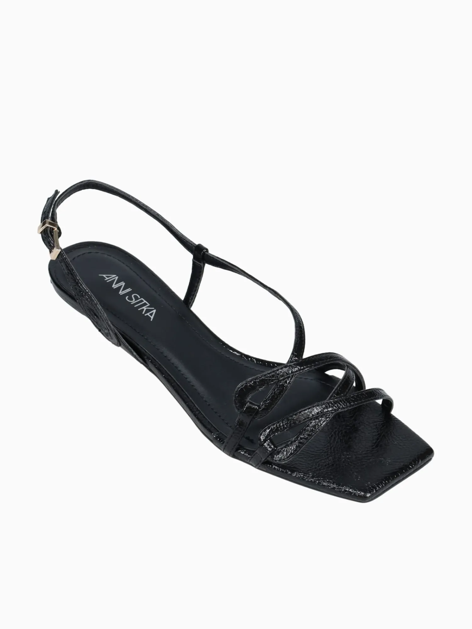 Online Anni Sitka welcome preto verniz show Black