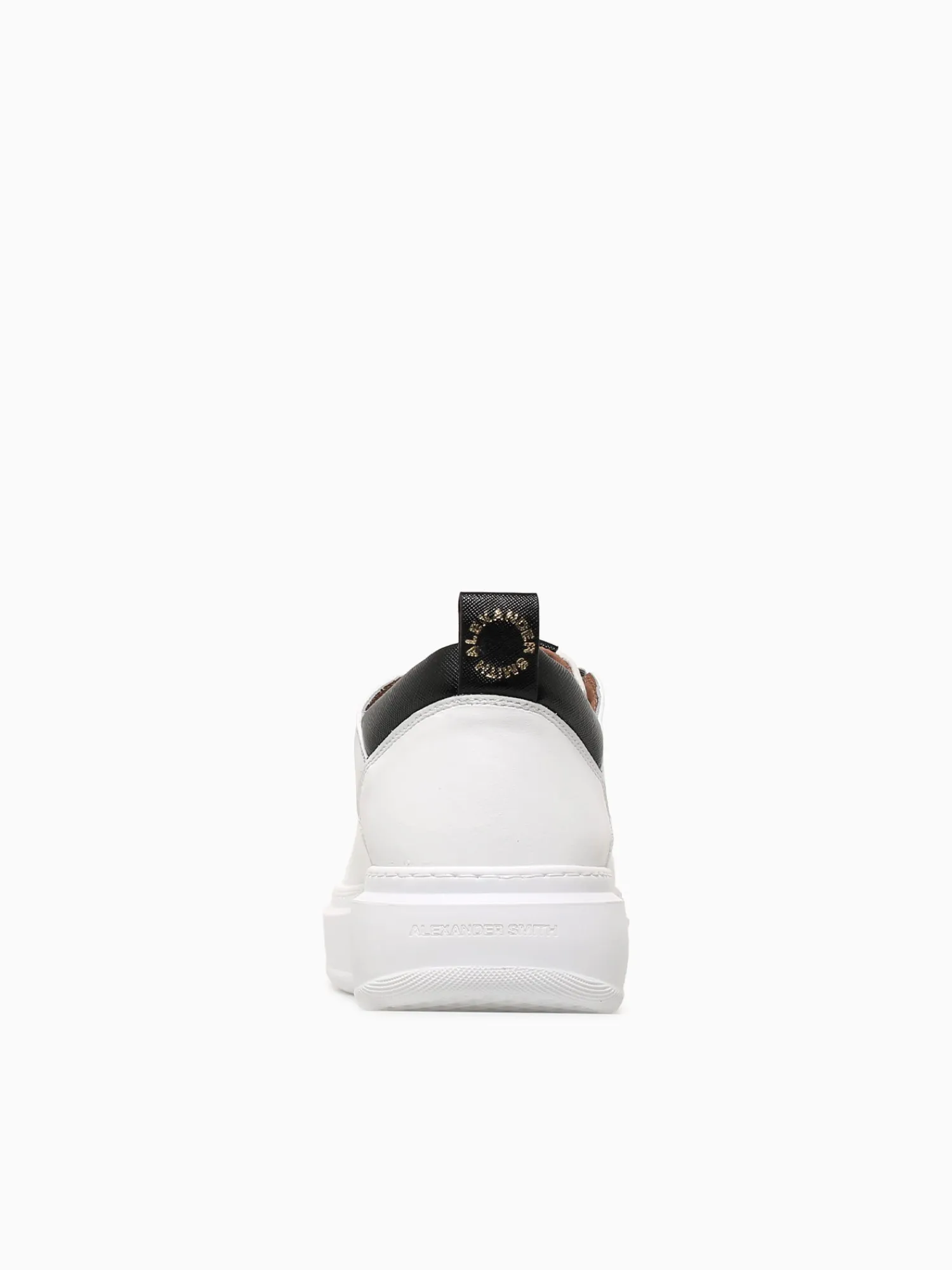 Discount ALEXANDER SMITH wembley man black leather White