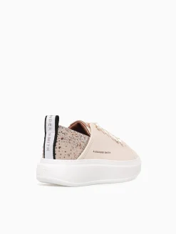 New ALEXANDER SMITH wembley woman cream leather Beige Multi
