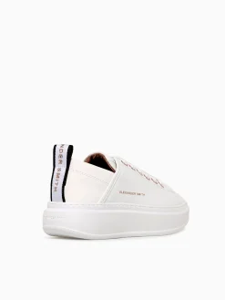 Discount ALEXANDER SMITH wembley woman total leather White
